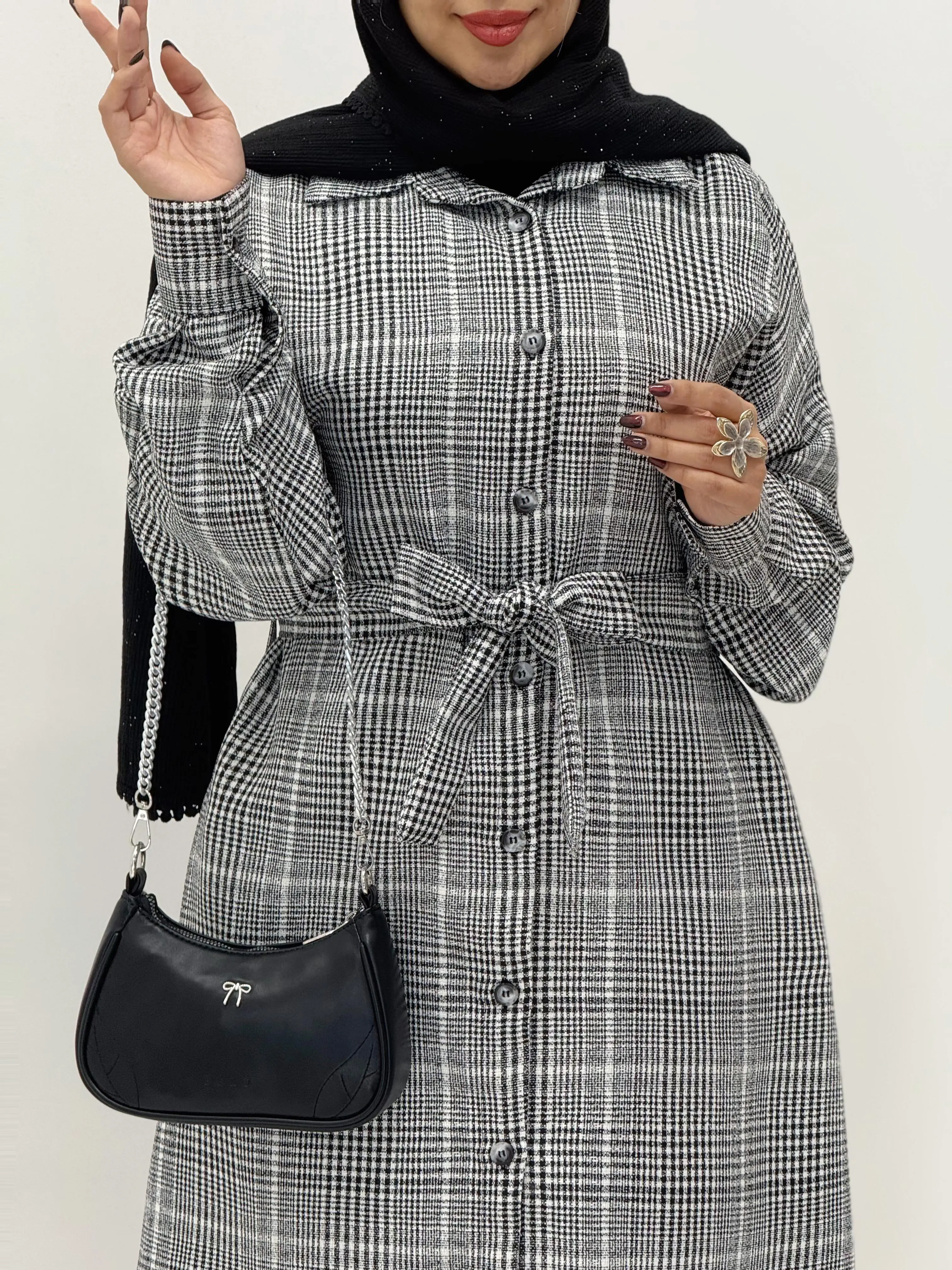 3564-مانتو پاییزه شایلین